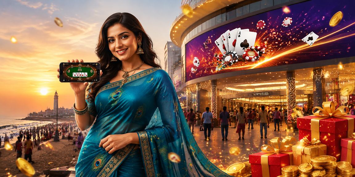 Live Casino dealer hosting a game in India